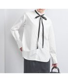 【ユナイテッドアローズ/UNITED ARROWS】のフリル リボン ボウタイブラウス WHITE|ID: prp329100004196790 ipo3291000000029183561