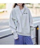 【ジャーナルスタンダード/JOURNAL STANDARD】の別注【CHAMPION/チャンピオン】ハーフジップロゴスウェット 人気、トレンドファッション・服の通販 founy(ファニー) ファッション Fashion レディースファッション WOMEN トップス・カットソー Tops/Tshirt パーカ Sweats スウェット Sweat 2024年 2024 2024-2025秋冬・A/W Aw/Autumn/Winter/Fw/Fall/2024-2025 おすすめ Recommend スリーブ Sleeve セットアップ Set Up 人気 Popularity 別注 Special Order thumbnail グレー|ID: prp329100004196830 ipo3291000000029474405