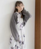 【ノエラ/Noela】のカーデ×ラインフラワーワンピース 人気、トレンドファッション・服の通販 founy(ファニー) ファッション Fashion レディースファッション WOMEN ワンピース Dress フラワー Flower ボレロ Bolero ポケット Pocket 切替 Switching thumbnail チャコールグレー|ID: prp329100004196929 ipo3291000000029073458