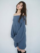 【フレイ アイディー/FRAY I.D】のオフショルニットミニワンピース 人気、トレンドファッション・服の通販 founy(ファニー) ファッション Fashion レディースファッション WOMEN ワンピース Dress オフショル Off Shoulder オフショルダー Off Shoulder クール Cool トレンド Trend 人気 Popularity バランス Balance フロント Front ボトム Bottom ルーズ Loose ロング Long ワンショル One Shoulder 冬 Winter A/W・秋冬 Aw・Autumn/Winter・Fw・Fall-Winter おすすめ Recommend エレガント 上品 Elegant ホリデーシーズン Holiday thumbnail BLU[086]|ID: prp329100004196936 ipo3291000000029073501