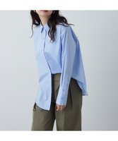 【エヌ ナチュラルビューティーベーシック/N.Natural Beauty basic】のドロップショルダーベーシックシャツ 人気、トレンドファッション・服の通販 founy(ファニー) ファッション Fashion レディースファッション WOMEN トップス・カットソー Tops/Tshirt シャツ/ブラウス Shirts/Blouses インナー Inner ショルダー Shoulder スリット Slit ドロップ Drop ベーシック Basic ラウンド Round |ID:prp329100004196945