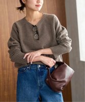 【ジャーナルスタンダード レリューム/JOURNAL STANDARD relume】のウールカシミヤVネックプルオーバー 人気、トレンドファッション・服の通販 founy(ファニー) ファッション Fashion レディースファッション WOMEN トップス・カットソー Tops/Tshirt プルオーバー Pullover Vネック V-Neck 2024年 2024 2024-2025秋冬・A/W Aw/Autumn/Winter/Fw/Fall/2024-2025 なめらか Smooth インナー Inner カシミヤ Cashmere コンパクト Compact ジャケット Jacket |ID:prp329100004196981