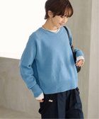 【ジャーナルスタンダード レリューム/JOURNAL STANDARD relume】のウールカシミヤVネックプルオーバー 人気、トレンドファッション・服の通販 founy(ファニー) ファッション Fashion レディースファッション WOMEN トップス・カットソー Tops/Tshirt プルオーバー Pullover Vネック V-Neck 2024年 2024 2024-2025秋冬・A/W Aw/Autumn/Winter/Fw/Fall/2024-2025 なめらか Smooth インナー Inner カシミヤ Cashmere コンパクト Compact ジャケット Jacket thumbnail サックスブルー|ID: prp329100004196981 ipo3291000000029521838