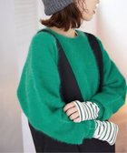 【スローブ イエナ/SLOBE IENA】のフォックスウールカシミヤプルオーバー 人気、トレンドファッション・服の通販 founy(ファニー) ファッション Fashion レディースファッション WOMEN トップス・カットソー Tops/Tshirt プルオーバー Pullover カシミヤ Cashmere 今季 This Season スラックス Slacks デニム Denim フェイクレザー Faux Leather フォックス Fox ベーシック Basic メタリック Metallic おすすめ Recommend 2024年 2024 2024-2025秋冬・A/W Aw/Autumn/Winter/Fw/Fall/2024-2025 thumbnail グリーン|ID: prp329100004196997 ipo3291000000029346513