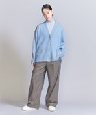 【その他のブランド/Other】のウールカシミヤ オーバーVネックカーディガン LT.BLUE|ID: prp329100004197062 ipo3291000000029455563