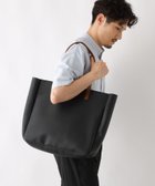 【グローバルワーク/GLOBAL WORK】の軽量ジャストポケット2ROOM/ZIPトート/115586 人気、トレンドファッション・服の通販 founy(ファニー) ファッション Fashion レディースファッション WOMEN バッグ Bag ビジネス 仕事 通勤 Business ポケット Pocket 軽量 Lightweight thumbnail ブラック×ブラウン10|ID: prp329100004197066 ipo3291000000029074704