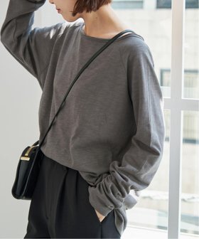 【スピック&スパン/Spick & Span】 ≪追加≫コットンスラブクルーネックプルオーバー人気、トレンドファッション・服の通販 founy(ファニー) ファッション Fashion レディースファッション WOMEN トップス・カットソー Tops/Tshirt プルオーバー Pullover 人気 Popularity 再入荷 Restock/Back In Stock/Re Arrival |ID:prp329100004197087