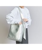 【ビューティ&ユース ユナイテッドアローズ/BEAUTY&YOUTH / UNITED ARROWS】のソフト ワイドベルト ビッグ ショルダーバッグ SILVER|ID:prp329100004197108