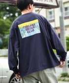 【ジップファイブ/ZIP FIVE】のCHIKABA SAUNA CLUB 長袖Tシャツ 人気、トレンドファッション・服の通販 founy(ファニー) ファッション Fashion レディースファッション WOMEN トップス・カットソー Tops/Tshirt シャツ/ブラウス Shirts/Blouses ロング / Tシャツ T-Shirts おすすめ Recommend シンプル Simple パターン Pattern プリント Print メンズ Mens モチーフ Motif 長袖 Long Sleeve thumbnail 304.NAVY|ID: prp329100004197164 ipo3291000000029075628