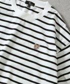 【ジップファイブ/ZIP FIVE】の動物刺繍Tシャツ 人気、トレンドファッション・服の通販 founy(ファニー) ファッション Fashion レディースファッション WOMEN トップス・カットソー Tops/Tshirt シャツ/ブラウス Shirts/Blouses ロング / Tシャツ T-Shirts インナー Inner ジャケット Jacket ボーダー Border ロング Long ワンポイント One Point 半袖 Short Sleeve 吸水 Water Absorption 無地 Plain Color thumbnail B-WHITE×BLK|ID: prp329100004197180 ipo3291000000029075773