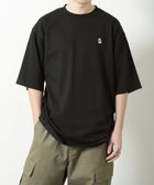 【ジップファイブ/ZIP FIVE】の動物刺繍Tシャツ 人気、トレンドファッション・服の通販 founy(ファニー) ファッション Fashion レディースファッション WOMEN トップス・カットソー Tops/Tshirt シャツ/ブラウス Shirts/Blouses ロング / Tシャツ T-Shirts インナー Inner ジャケット Jacket ボーダー Border ロング Long ワンポイント One Point 半袖 Short Sleeve 吸水 Water Absorption 無地 Plain Color thumbnail C-BLACK|ID: prp329100004197180 ipo3291000000029075775