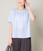 【アー ヴェー ヴェー/a.v.v】の【UVカット/イージーケア】ストライプジャガードトップス 人気、トレンドファッション・服の通販 founy(ファニー) ファッション Fashion レディースファッション WOMEN トップス・カットソー Tops/Tshirt インナー Inner カットソー Cut And Sew シンプル Simple ジャケット Jacket スカンツ Skantz ストライプ Stripe デニム Denim 定番 Standard 楽ちん Easy 再入荷 Restock/Back In Stock/Re Arrival おすすめ Recommend 夏 Summer ビジネス 仕事 通勤 Business thumbnail ブルー|ID: prp329100004197185 ipo3291000000029075810