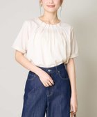 【アー ヴェー ヴェー/a.v.v】の【UVカット/イージーケア】ストライプジャガードトップス 人気、トレンドファッション・服の通販 founy(ファニー) ファッション Fashion レディースファッション WOMEN トップス・カットソー Tops/Tshirt インナー Inner カットソー Cut And Sew シンプル Simple ジャケット Jacket スカンツ Skantz ストライプ Stripe デニム Denim 定番 Standard 楽ちん Easy 再入荷 Restock/Back In Stock/Re Arrival おすすめ Recommend 夏 Summer ビジネス 仕事 通勤 Business thumbnail グレージュ|ID: prp329100004197185 ipo3291000000029075811