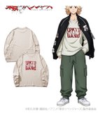 【アイモハ/aimoha】の東京リベンジャーズ*HOOK プリントロングTEE【東リベ】 人気、トレンドファッション・服の通販 founy(ファニー) ファッション Fashion レディースファッション WOMEN インナー Inner ウォッシュ Wash ヴィンテージ Vintage キャラクター Character ダメージ Damage 長袖 Long Sleeve ビッグ Big フロント Front プリント Print メンズ Mens ロング Long おすすめ Recommend thumbnail ベージュ|ID: prp329100004197199 ipo3291000000029203824