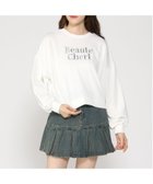 【イング/INGNI】のラメ刺繍裏毛TOPs 人気、トレンドファッション・服の通販 founy(ファニー) ファッション Fashion レディースファッション WOMEN トップス・カットソー Tops/Tshirt ショート Short シルバー Silver シンプル Simple バランス Balance メタリック Metallic thumbnail オフホワイト/シルバー|ID: prp329100004197202 ipo3291000000029075946