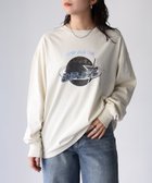 【リベリー/Riberry】のスペースモチーフプリントピグメントロンT/綿100%Tシャツ 人気、トレンドファッション・服の通販 founy(ファニー) ファッション Fashion レディースファッション WOMEN トップス・カットソー Tops/Tshirt シャツ/ブラウス Shirts/Blouses ロング / Tシャツ T-Shirts おすすめ Recommend デニム Denim フェミニン Feminine ヴィンテージ Vintage 夏 Summer 定番 Standard thumbnail エクリュ|ID: prp329100004197204 ipo3291000000029076012