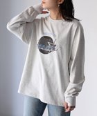 【リベリー/Riberry】のスペースモチーフプリントピグメントロンT/綿100%Tシャツ 人気、トレンドファッション・服の通販 founy(ファニー) ファッション Fashion レディースファッション WOMEN トップス・カットソー Tops/Tshirt シャツ/ブラウス Shirts/Blouses ロング / Tシャツ T-Shirts おすすめ Recommend デニム Denim フェミニン Feminine ヴィンテージ Vintage 夏 Summer 定番 Standard thumbnail オートミール|ID: prp329100004197204 ipo3291000000029076013