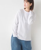 【その他のブランド/Other】のユニセックス ハニカムストレッチプルオーバーTシャツ 人気、トレンドファッション・服の通販 founy(ファニー) ファッション Fashion レディースファッション WOMEN トップス・カットソー Tops/Tshirt シャツ/ブラウス Shirts/Blouses ロング / Tシャツ T-Shirts プルオーバー Pullover おすすめ Recommend カットソー Cut And Sew ストレッチ Stretch デニム Denim フェミニン Feminine ロング Long 長袖 Long Sleeve thumbnail 001-ホワイト|ID: prp329100004197205 ipo3291000000029076015