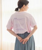 【スタディオ クリップ/studio CLIP】のアソートカラーロゴTシャツ 人気、トレンドファッション・服の通販 founy(ファニー) ファッション Fashion レディースファッション WOMEN トップス・カットソー Tops/Tshirt シャツ/ブラウス Shirts/Blouses ロング / Tシャツ T-Shirts おすすめ Recommend サロペット Overalls デニム Denim エレガント 上品 Elegant 夏 Summer 定番 Standard thumbnail ピンク×ブルー03|ID: prp329100004197215 ipo3291000000029076101