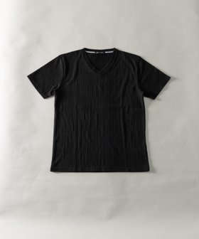 【ナイラス/Nylaus】のT/C ランダムテレコ Vネック 半袖Tシャツ 人気、トレンドファッション・服の通販 founy(ファニー) ファッション Fashion レディースファッション WOMEN トップス・カットソー Tops/Tshirt シャツ/ブラウス Shirts/Blouses ロング / Tシャツ T-Shirts Vネック V-Neck インナー Inner スリム Slim テレコ Tereko ベーシック Basic ランダム Random ロング Long 半袖 Short Sleeve 夏 Summer 春 Spring |ID:prp329100004197226