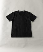 【ナイラス/Nylaus】のT/C ランダムテレコ Vネック 半袖Tシャツ 人気、トレンドファッション・服の通販 founy(ファニー) ファッション Fashion レディースファッション WOMEN トップス・カットソー Tops/Tshirt シャツ/ブラウス Shirts/Blouses ロング / Tシャツ T-Shirts Vネック V-Neck インナー Inner スリム Slim テレコ Tereko ベーシック Basic ランダム Random ロング Long 半袖 Short Sleeve 夏 Summer 春 Spring thumbnail ブラック|ID: prp329100004197226 ipo3291000000029076209