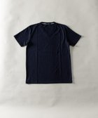 【ナイラス/Nylaus】のT/C ランダムテレコ Vネック 半袖Tシャツ 人気、トレンドファッション・服の通販 founy(ファニー) ファッション Fashion レディースファッション WOMEN トップス・カットソー Tops/Tshirt シャツ/ブラウス Shirts/Blouses ロング / Tシャツ T-Shirts Vネック V-Neck インナー Inner スリム Slim テレコ Tereko ベーシック Basic ランダム Random ロング Long 半袖 Short Sleeve 夏 Summer 春 Spring thumbnail ネイビー|ID: prp329100004197226 ipo3291000000029076212