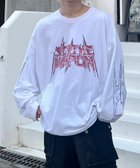 【その他のブランド/Other】の【Chikashitsu +】oversized print long sleeve ホワイト|ID: prp329100004197235 ipo3291000000029076257