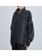 【その他のブランド/Other】の片畦ニットハーフジッププルオーバー 人気、トレンドファッション・服の通販 founy(ファニー) ファッション Fashion レディースファッション WOMEN トップス・カットソー Tops/Tshirt ニット Knit Tops プルオーバー Pullover ジップ Zip スリット Slit パターン Pattern フロント Front 畦 Ridge thumbnail DGRY[008]|ID: prp329100004197244 ipo3291000000029076285