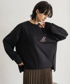 【メイソングレイ/MAYSON GREY】のスパンコール刺繍ダンボールプルオーバー≪洗濯機で洗える≫ ブラック|ID: prp329100004197250 ipo3291000000029076308