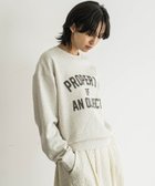 【メイソングレイ/MAYSON GREY】のカレッジロゴスウェットプルオーバー≪手洗い可能≫ 人気、トレンドファッション・服の通販 founy(ファニー) ファッション Fashion レディースファッション WOMEN トップス・カットソー Tops/Tshirt パーカ Sweats プルオーバー Pullover スウェット Sweat おすすめ Recommend キュロット Culottes ストレッチ Stretch プリント Print thumbnail オフホワイト|ID: prp329100004197251 ipo3291000000029076310