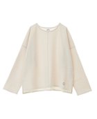 【メルローズ クレール/MELROSE claire】の【ORCIVAL/オーシバル】CREW NECK PULLOVER アイボリー|ID: prp329100004197258 ipo3291000000029076339