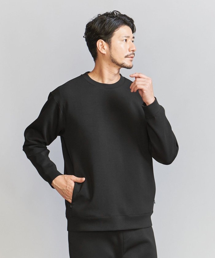 【ビューティ&ユース ユナイテッドアローズ/BEAUTY&YOUTH / UNITED ARROWS / MEN】の【WEB限定 WARDROBE SMART】ダブルニット クルーネック スウェット/セットアップ対応 インテリア・キッズ・メンズ・レディースファッション・服の通販 founy(ファニー) https://founy.com/ ファッション Fashion メンズファッション MEN セットアップ Setup/Men インナー Inner カーディガン Cardigan スウェット Sweat スマート Smart スラックス Slacks セットアップ Set Up ダブル Double トレーナー Trainer パーカー Hoodie ファブリック Fabric フィット Fit フラット Flat ポケット Pocket リラックス Relax エレガント 上品 Elegant |ID: prp329100004197956 ipo3291000000029480691