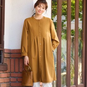 【ロブジェ/LOBJIE】のヨーク刺繍 シャツワンピース 人気、トレンドファッション・服の通販 founy(ファニー) ファッション Fashion レディースファッション WOMEN ワンピース Dress シャツワンピース Shirt Dresses カットソー Cut And Sew カフス Cuffs キルト Quilt スリム Slim セーター Sweater タイツ Tights ツイル Twill トレンド Trend 長袖 Long Sleeve ベスト Vest ボレロ Bolero ポケット Pocket ヨーク Yoke リラックス Relax ロング Long おすすめ Recommend |ID:prp329100004198125