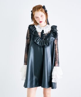 【アナスイ/ANNA SUI】のスーパーボリュームドレス 人気、トレンドファッション・服の通販 founy(ファニー) ファッション Fashion レディースファッション WOMEN ワンピース Dress ドレス Party Dresses |ID:prp329100004198140