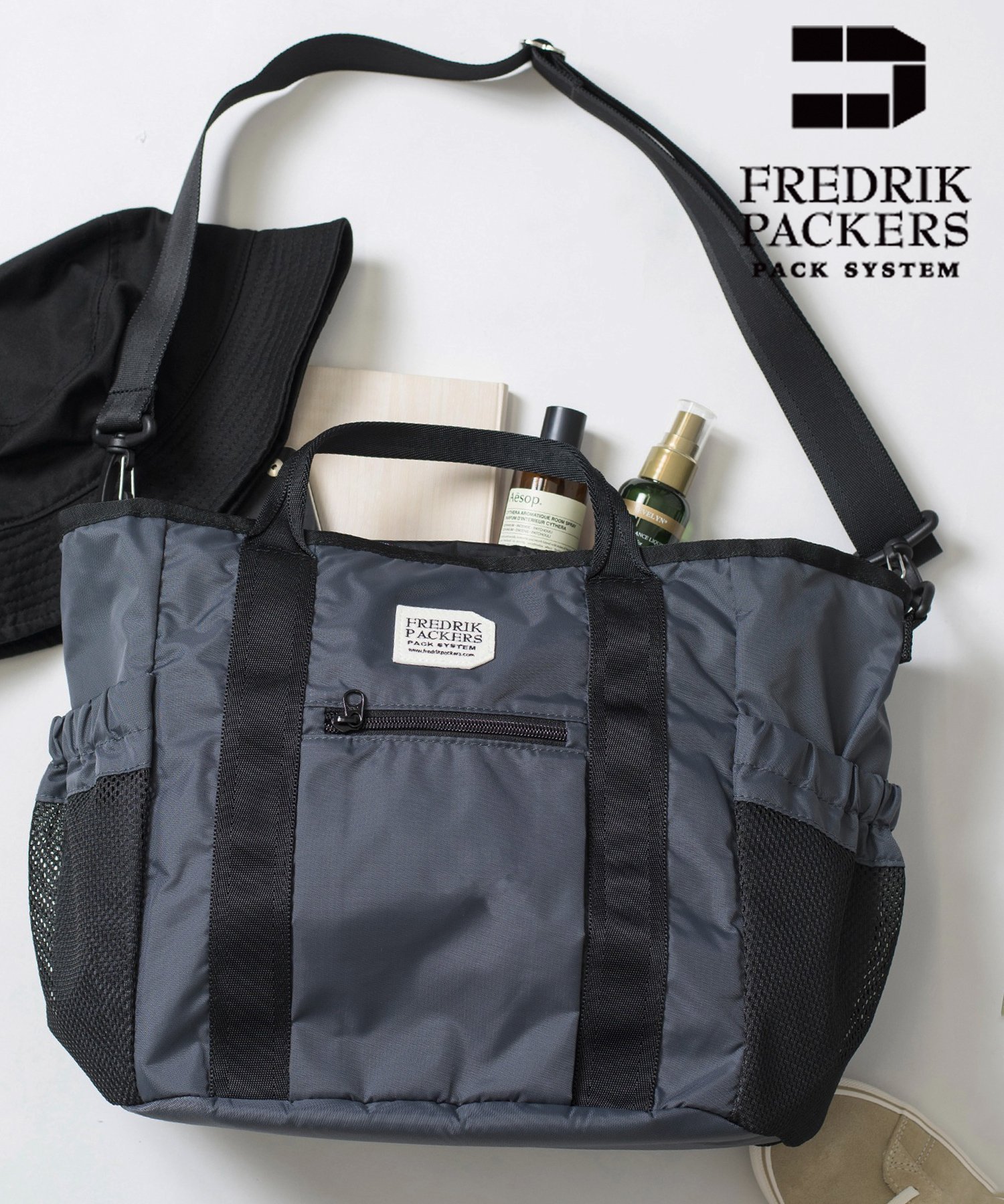 【その他のブランド/Other】のFREDRIK PACKERS/210D TIPI TOTE マザーズトートバッグ ショルダーバッグ 2WAY マザーズバッグ 通勤 通学 A4ドキュメントや17インチ以下のノートPCが入る大きさ レジャー フレドリックパッカーズ インテリア・キッズ・メンズ・レディースファッション・服の通販 founy(ファニー) 　ファッション　Fashion　レディースファッション　WOMEN　バッグ　Bag　アウトドア　Outdoor　インナー　Inner　コンビ　Combination　巾着　Purse　軽量　Lightweight　スニーカー　Sneakers　セットアップ　Set Up　チェック　Check　ドローコード　Draw Cord　定番　Standard　フラット　Flat　フロント　Front　ボックス　Box　ポケット　Pocket　メッシュ　Mesh　送料無料　Free Shipping　おすすめ　Recommend　旅行　Travel　エレガント 上品　Elegant　ビジネス 仕事 通勤　Business　C.GRY|ID: prp329100004198154 ipo3291000000029495757