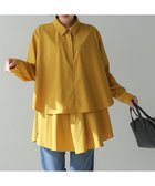 【バブ ブージュルード/Bab Bou Jeloud】のフレアシャツチュニック MUSTARD|ID: prp329100004198256 ipo3291000000029083729