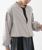 【アールピーエス/rps】の袖シャーリングMA-1 人気、トレンドファッション・服の通販 founy(ファニー) ファッション Fashion レディースファッション WOMEN アウター Coat Outerwear MA-1 MA-1 シャーリング Shirring ショート Short スリーブ Sleeve バランス Balance フェミニン Feminine ブルゾン Blouson ポケット Pocket thumbnail グレー|ID: prp329100004198339 ipo3291000000029084461