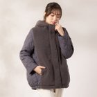 【ピサーノ/PISANO】の中綿キルト*ボアドッキングフーディージャケット 人気、トレンドファッション・服の通販 founy(ファニー) ファッション Fashion レディースファッション WOMEN アウター Coat Outerwear ジャケット Jackets キルト Quilt ギャザー Gather ジャケット Jacket ドッキング Docking ドット Dot 長袖 Long Sleeve バランス Balance フロント Front ポケット Pocket 防寒 Cold Protection エレガント 上品 Elegant thumbnail ブラウン|ID: prp329100004198422 ipo3291000000029085197