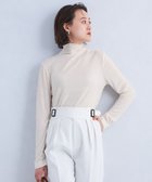 【その他のブランド/Other】のシアー リブ ギャザーネック プルオーバー カットソー OFF WHITE|ID: prp329100004198428 ipo3291000000029085240