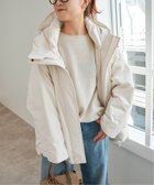 【スピック&スパン/Spick & Span】の撥水フーデッドダウンハーフコート 人気、トレンドファッション・服の通販 founy(ファニー) ファッション Fashion レディースファッション WOMEN アウター Coat Outerwear コート Coats インナー Inner ショート Short シンプル Simple ジャケット Jacket スウェット Sweat スピンドル Spindle ダウン Down デニム Denim トレンド Trend ハーフ Half バランス Balance フロント Front ボトム Bottom 防寒 Cold Protection ミニスカート Mini Skirt リップ Lip ワイド Wide 冬 Winter おすすめ Recommend エレガント 上品 Elegant thumbnail ホワイト|ID: prp329100004198458 ipo3291000000029344082