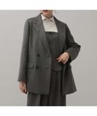 【グローバルワーク/GLOBAL WORK】のMATINEE LINE/ウールライクストレッチWジャケット/152737 人気、トレンドファッション・服の通販 founy(ファニー) ファッション Fashion レディースファッション WOMEN アウター Coat Outerwear ジャケット Jackets サロペ Salope サロペット Overalls ジャケット Jacket ストレッチ Stretch ストレート Straight セットアップ Set Up ビスチェ Bustier マニッシュ Mannish ワイド Wide thumbnail グレーヘリンボン10|ID: prp329100004198472 ipo3291000000029085709