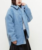 【コンバーストウキョウ/CONVERSE TOKYO】のBOA CPO JACKET 人気、トレンドファッション・服の通販 founy(ファニー) ファッション Fashion レディースファッション WOMEN アウター Coat Outerwear ジャケット Jackets インナー Inner ジャケット Jacket スウェット Sweat デニム Denim リラックス Relax ロング Long 冬 Winter 軽量 Lightweight thumbnail ブルー|ID: prp329100004198477 ipo3291000000029158941