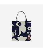 【マリメッコ/marimekko】のUnikko Kollaasi 60th トートバッグ 44*43cm 人気、トレンドファッション・服の通販 founy(ファニー) ファッション Fashion レディースファッション WOMEN バッグ Bag ツイル Twill プリント Print 旅行 Travel thumbnail ダークブルー×リネン|ID: prp329100004198546 ipo3291000000029150971