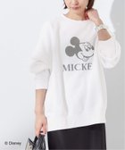 【ジャーナルスタンダード レサージュ/journal standard L'essage】の《追加》【MICKEY】スウェットプルオーバー ホワイト|ID: prp329100004198622 ipo3291000000029087372