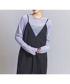 【ビューティ&ユース ユナイテッドアローズ/BEAUTY&YOUTH / UNITED ARROWS】のメッシュベロア カットソー トップス LILAC|ID:prp329100004198644