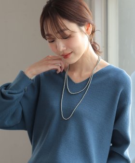 【グローバルワーク/GLOBAL WORK】 メルティアゼVネックプルオーバー/992277人気、トレンドファッション・服の通販 founy(ファニー) ファッション Fashion レディースファッション WOMEN トップス・カットソー Tops/Tshirt プルオーバー Pullover Vネック V-Neck リラックス Relax |ID:prp329100004198672