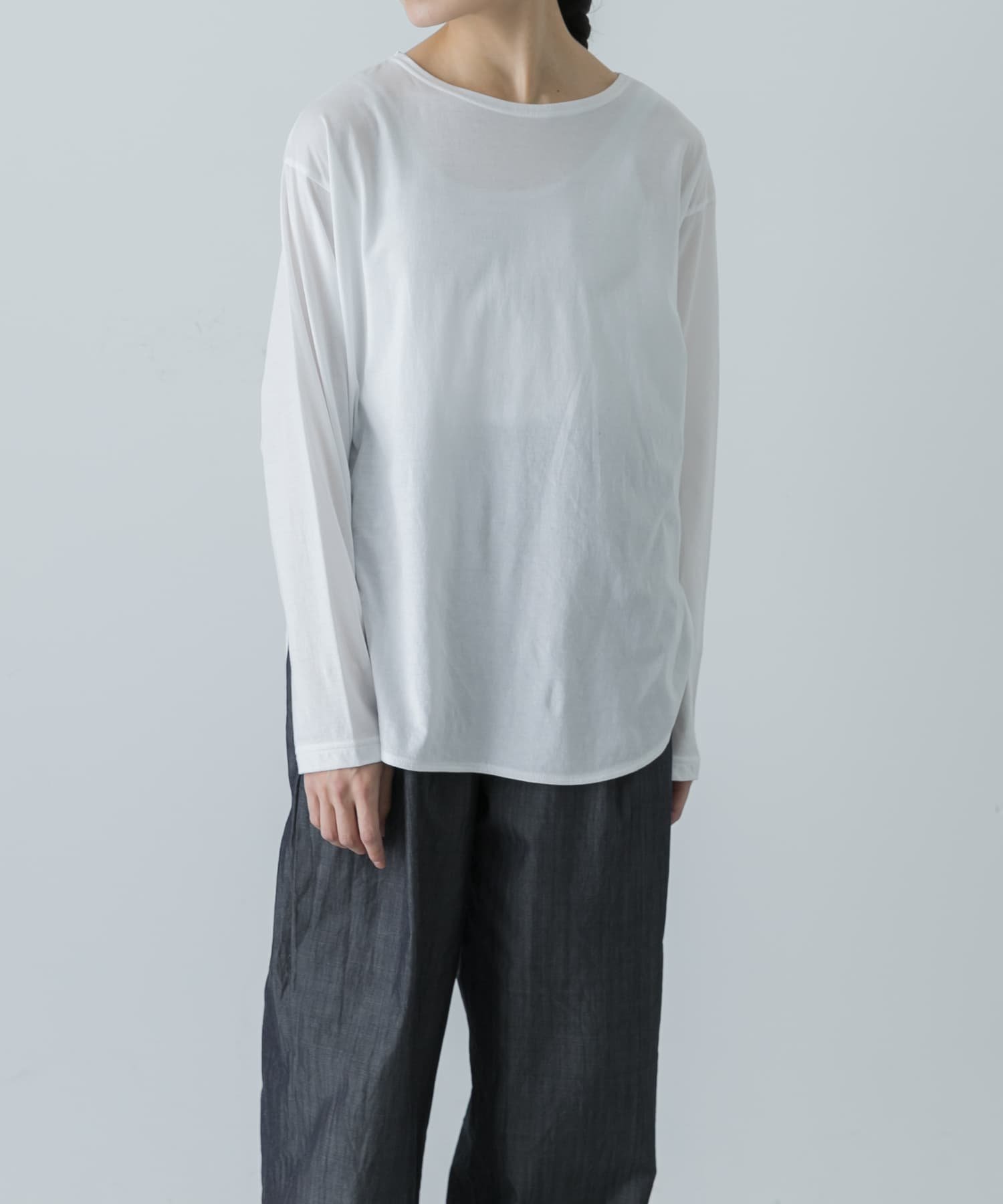 【かぐれ/kagure / URBAN RESEARCH】のシフォン天竺カットソー 人気、トレンドファッション・服の通販 founy(ファニー) 　ファッション　Fashion　レディースファッション　WOMEN　トップス・カットソー　Tops/Tshirt　カットソー　Cut and Sewn　2024年　2024　2024-2025秋冬・A/W　Aw/Autumn/Winter/Fw/Fall/2024-2025　A/W・秋冬　Aw・Autumn/Winter・Fw・Fall-Winter　冬　Winter　エアリー　Airy　カッティング　Cutting　カットソー　Cut And Sew　シアー　Sheer　シフォン　Chiffon　ベスト　Vest　ラウンド　Round　エレガント 上品　Elegant　夏　Summer　 other-1|ID: prp329100004198677 ipo3291000000029088170