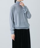 【かぐれ/kagure / URBAN RESEARCH】のウールハイゲージタートルニット 人気、トレンドファッション・服の通販 founy(ファニー) ファッション Fashion レディースファッション WOMEN トップス・カットソー Tops/Tshirt ニット Knit Tops 2024年 2024 2024-2025秋冬・A/W Aw/Autumn/Winter/Fw/Fall/2024-2025 A/W・秋冬 Aw・Autumn/Winter・Fw・Fall-Winter 冬 Winter インナー Inner エアリー Airy サロペット Overalls シアー Sheer ジャケット Jacket タートル Turtle エレガント 上品 Elegant thumbnail L.BLUE|ID: prp329100004198722 ipo3291000000029088661