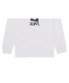 【エックスガール/X-girl】のGRUNGE FACE L/S TEE X-girl 人気、トレンドファッション・服の通販 founy(ファニー) ファッション Fashion レディースファッション WOMEN グラフィック Graphic フェイス Face フロント Front ベーシック Basic メタリック Metallic メンズ Mens ロング Long 長袖 Long Sleeve thumbnail WHITE|ID: prp329100004198824 ipo3291000000029089891