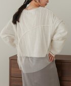 【バブ ブージュルード/Bab Bou Jeloud】のチュールレイヤードトップス 人気、トレンドファッション・服の通販 founy(ファニー) ファッション Fashion レディースファッション WOMEN トップス・カットソー Tops/Tshirt カットソー Cut And Sew ギャザー Gather サテン Satin シンプル Simple ジーンズ Jeans スウェット Sweat チュール Tulle バランス Balance パイピング Piping フェミニン Feminine ミックス Mix リラックス Relax 人気 Popularity thumbnail モクグレー|ID: prp329100004198879 ipo3291000000029090560